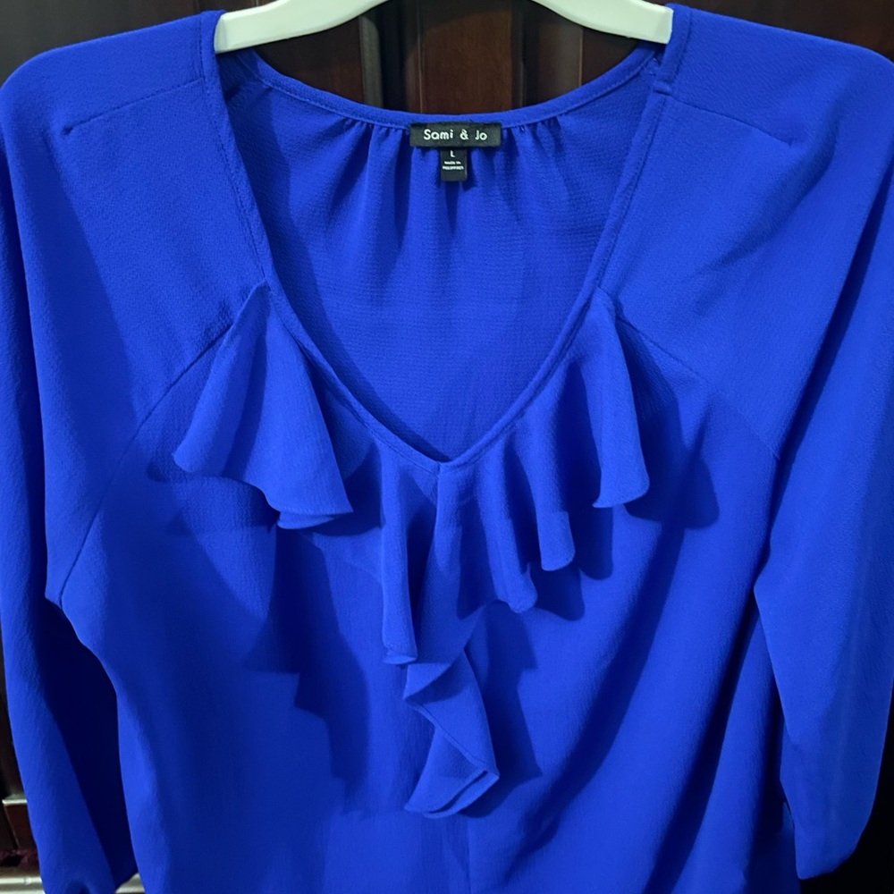 Career blouse size Large